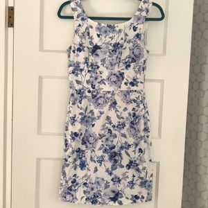Floral pencil dress